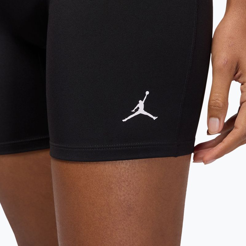 Шорти жіночі Jordan Sport Dri-Fit High Waisted 6" black/white 4