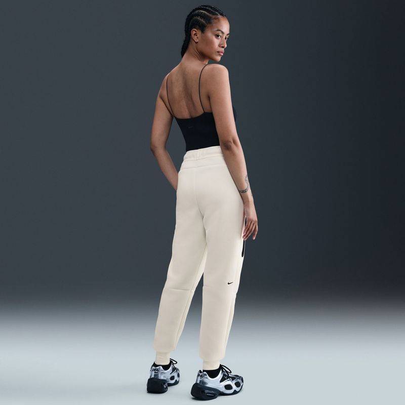 Штани жіночі Nike Sportswear Tech Fleece Mid-Rise sail/black 8