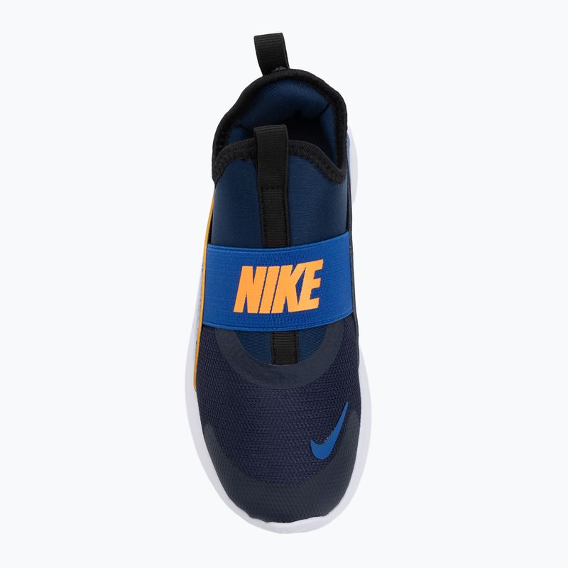 Кросівки дитячі Nike Flex Runner 4 midnight navy/total orange/game royal 5