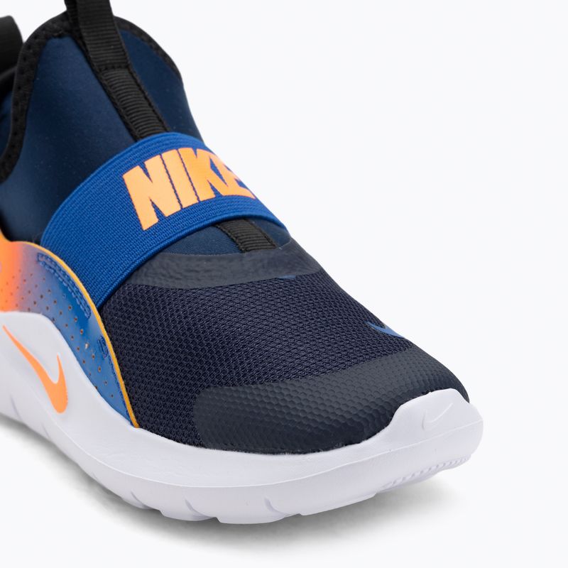 Кросівки дитячі Nike Flex Runner 4 midnight navy/total orange/game royal 7