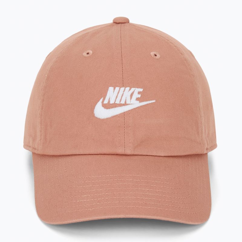 Кепка Nike Club Unstructured Futura Wash rose gold/white 2