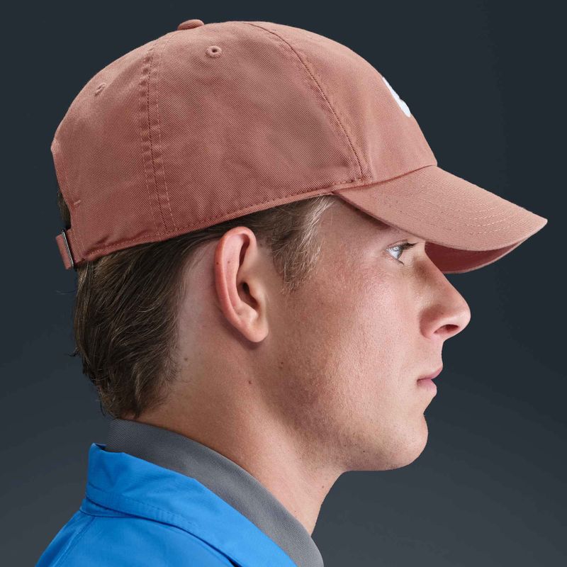 Кепка Nike Club Unstructured Futura Wash rose gold/white 6