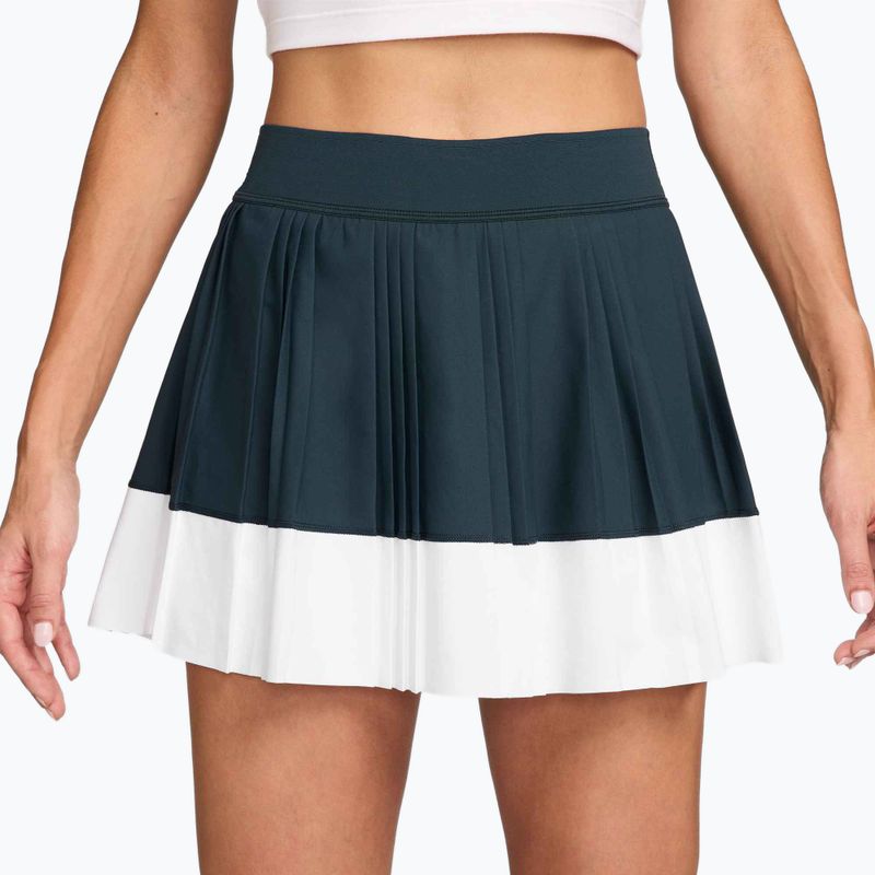 Спідниця тенісна Nike Court Dri-Fit Ace Advantage armory navy / white / white 2
