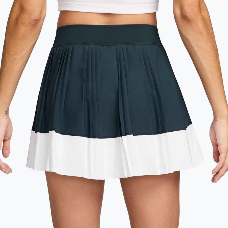 Спідниця тенісна Nike Court Dri-Fit Ace Advantage armory navy / white / white 3