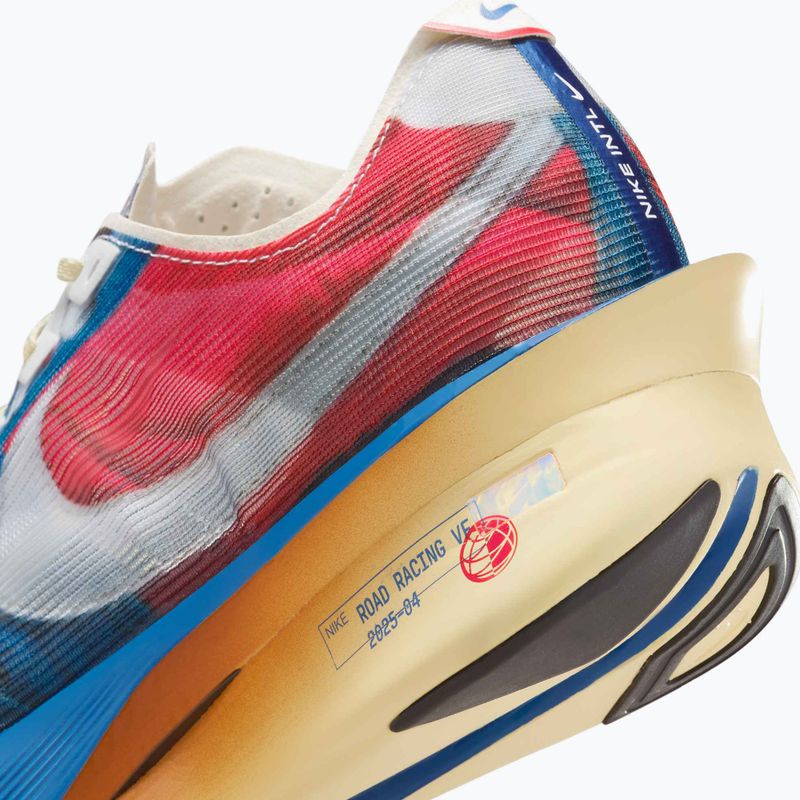 Кросівки для бігу чоловічі Nike Vaporfly 4 multi-color/mountain blue/fire red/clear 10
