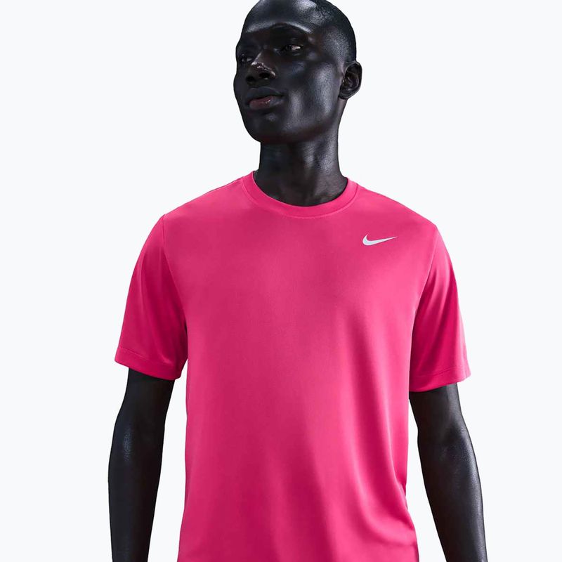 Футболка для тренувань чоловіча Nike Dri-Fit Legend rush pink/matte silver 3
