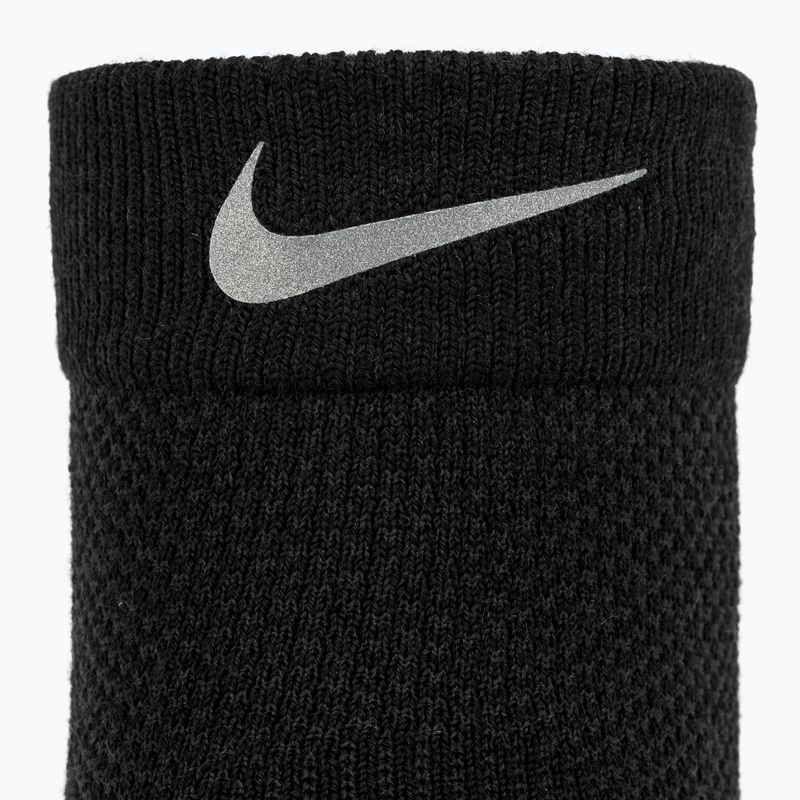 Шкарпетки Nike Running Wool Micro Crew black/dark smoke grey 3