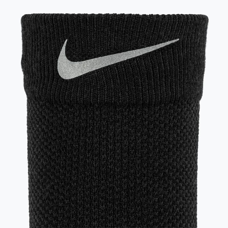 Шкарпетки Nike Running Lightweight Wool Crew black/dark smoke grey 3