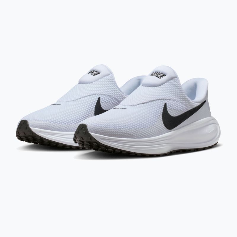 Кросівки для бігу жіночі Nike Revolution 8 EasyOn white/wolf grey/black 10