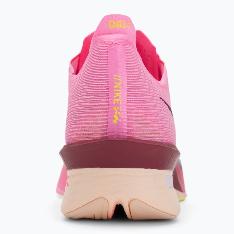 Кросівки для бігу жіночі Nike Vaporfly 4 pink spell/hyper pink/volt ice/bordeaux 6