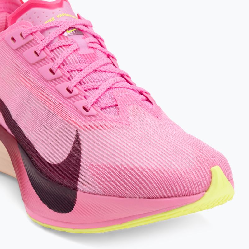 Кросівки для бігу жіночі Nike Vaporfly 4 pink spell/hyper pink/volt ice/bordeaux 7