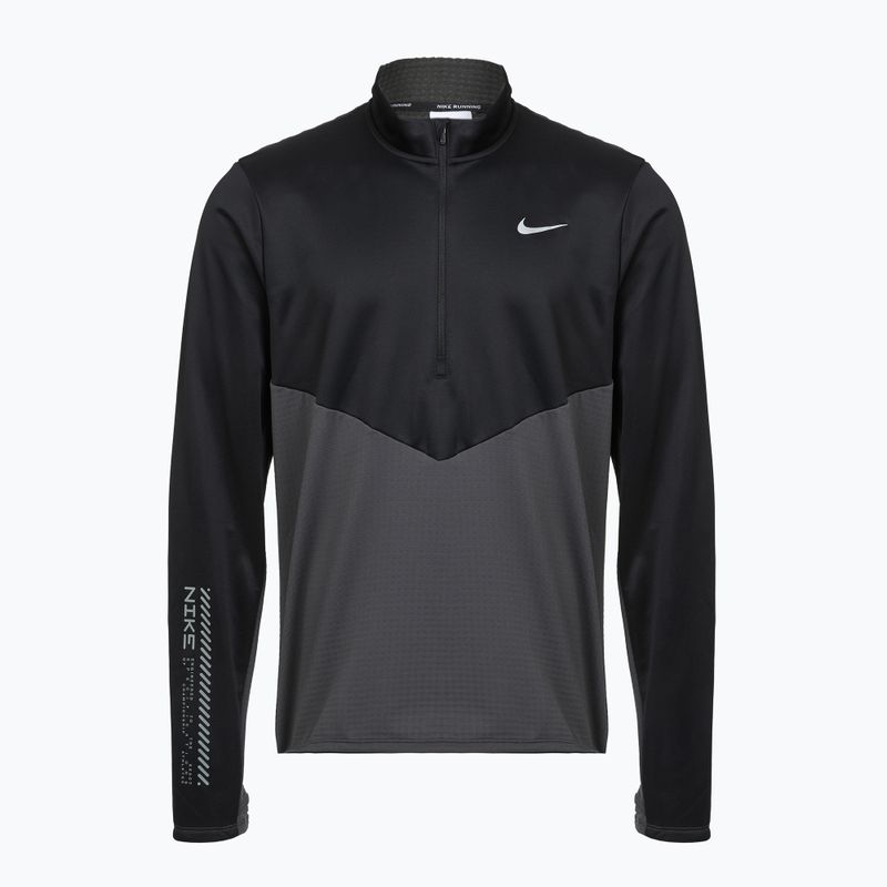 Кофта для бігу чоловіча Nike Pacer Winterized 1/2 Zip anthracite/black 2
