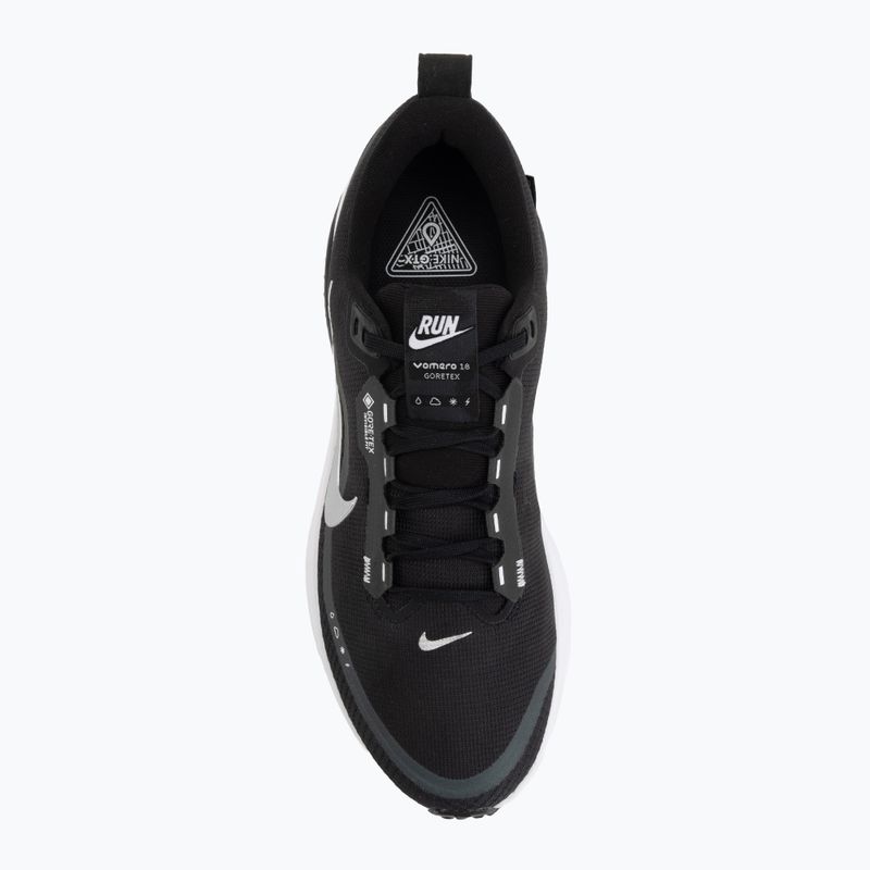 Кросівки для бігу чоловічі Nike Vomero 18 GORE-TEX black/anthracite/white/metallic silver 5