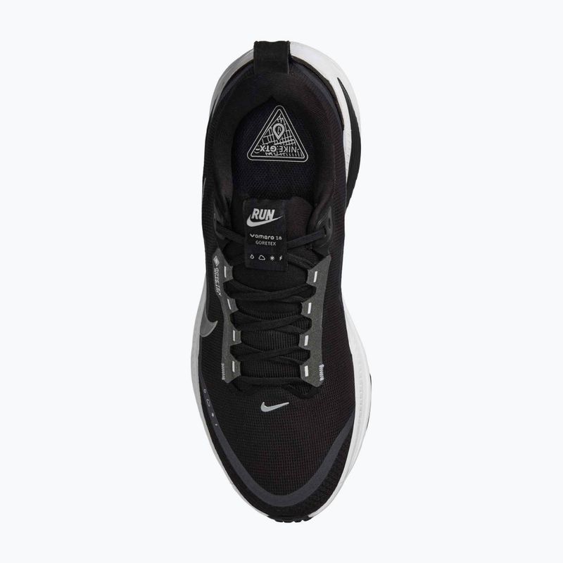 Кросівки для бігу чоловічі Nike Vomero 18 GORE-TEX black/anthracite/white/metallic silver 13