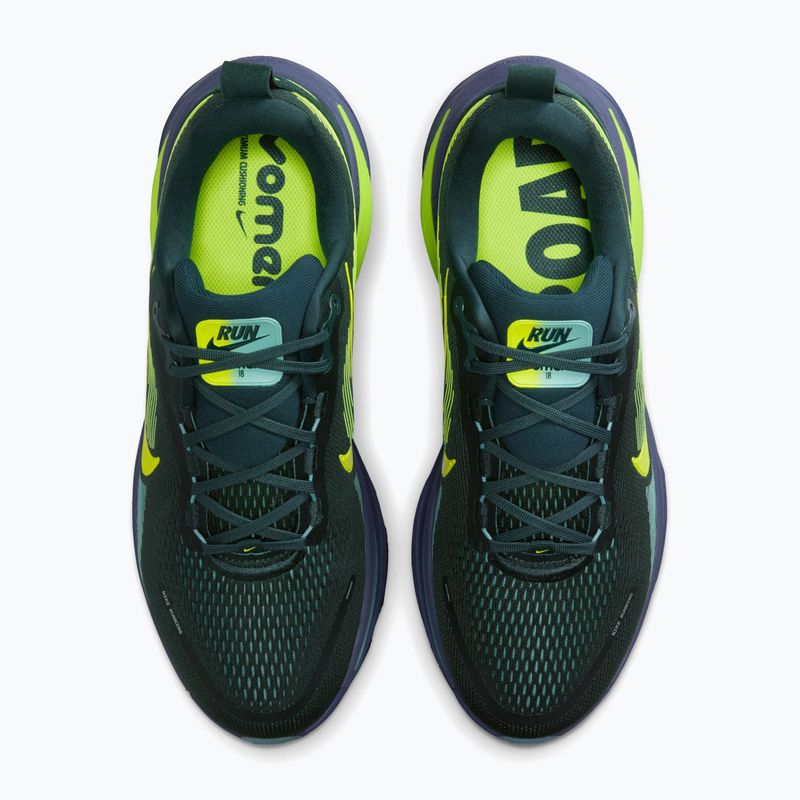 Кросівки для бігу чоловічі Nike Vomero 18 seaweed/cannon/sanded purple/volt 4