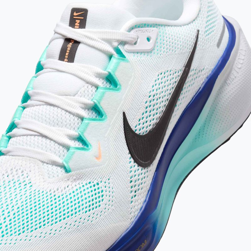 Кросівки для бігу чоловічі Nike Pegasus 41 white/hyper turquoise/concord/black 15