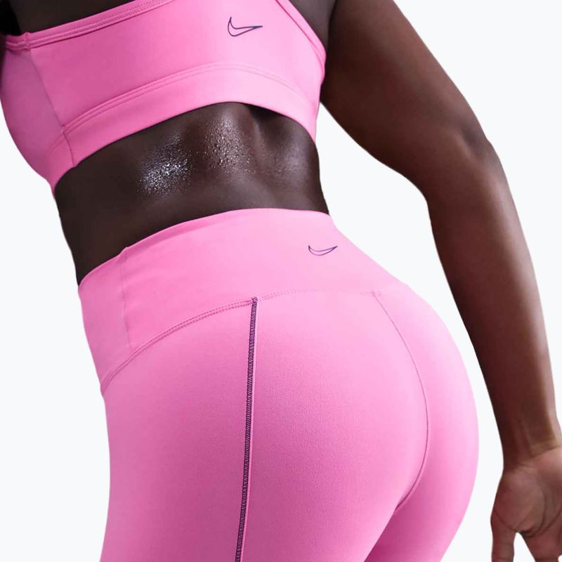 Жіночі легінси Nike One High-Waisted playful pink 6