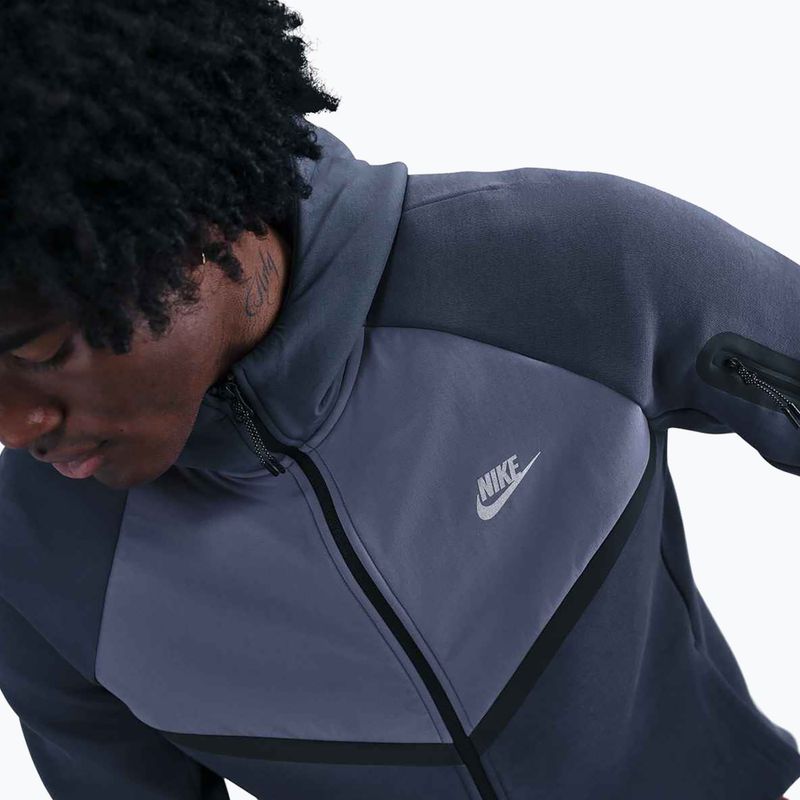 Кофта чоловіча Nike Tech Windrunner Full-Zip thunder blue/metallic silver 5