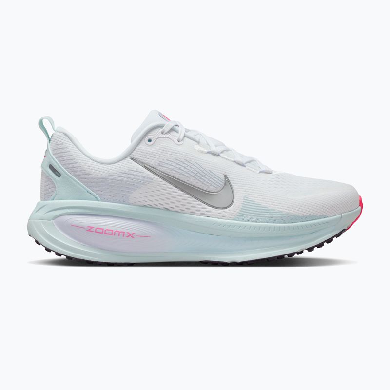 Кросівки для бігу жіночі  Nike Vomero 18 white/glacier blue/metallic silver 8