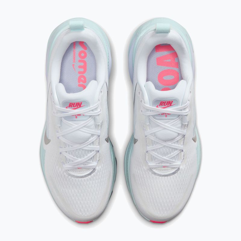 Кросівки для бігу жіночі  Nike Vomero 18 white/glacier blue/metallic silver 13