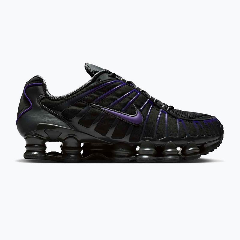 Кросівки чоловічі Nike Shox TL dark smoke grey/court purple