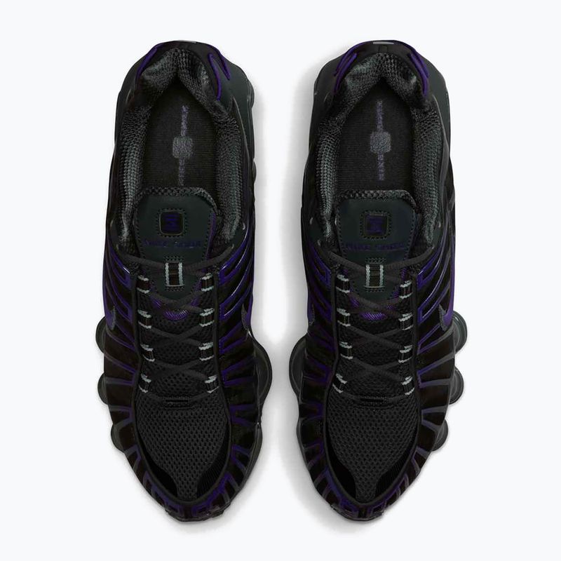 Кросівки чоловічі Nike Shox TL dark smoke grey/court purple 3