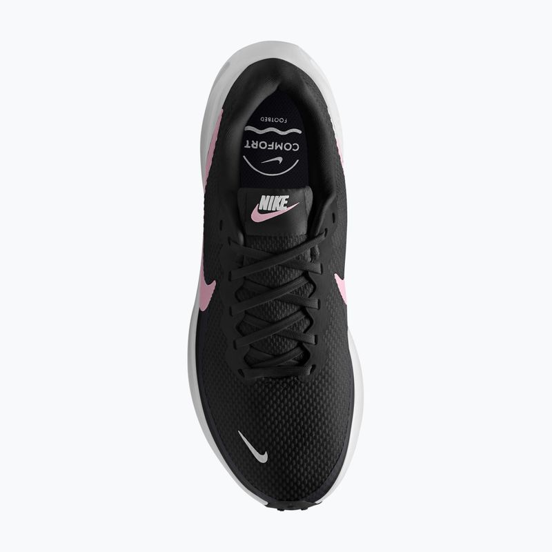 Жіночі бігові кросівки Nike Revolution 8 black/white/anthracite/pink foam 13
