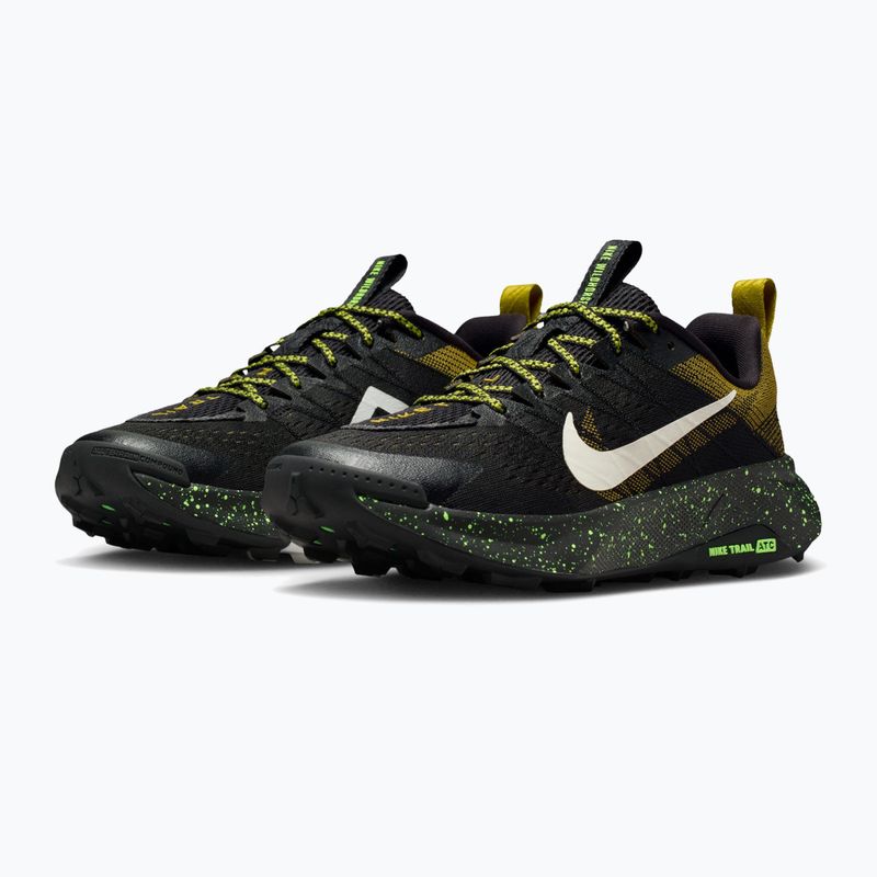 Кросівки для бігу жіночі Nike Wildhorse 10 black/peat moss/volt ice/phantom 3