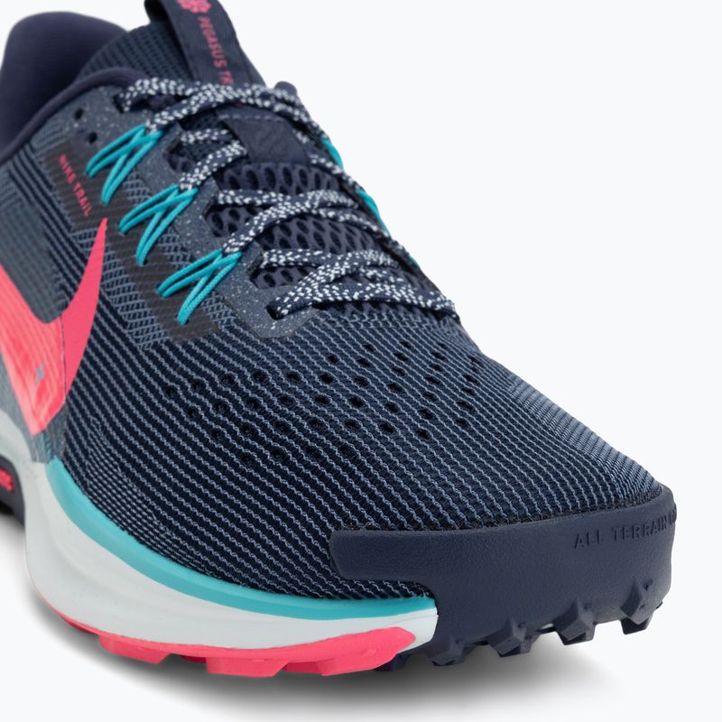 Кросівки для бігу чоловічі Nike Pegasus Trail 5 midnight navy/dusty cactus/hyper pink 7