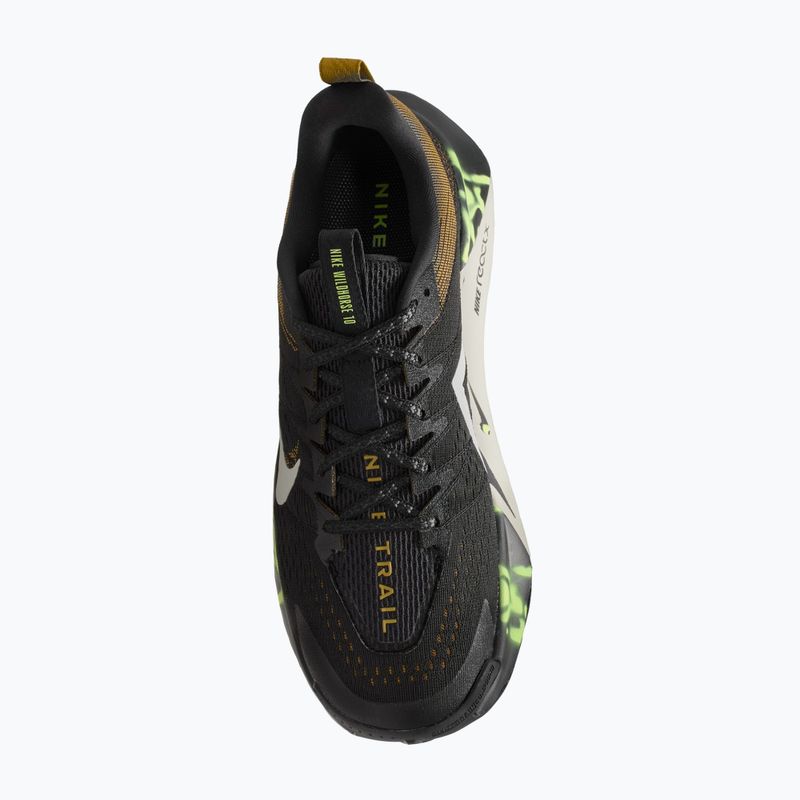 Кросівки для бігу чоловічі Nike Wildhorse 10 black/peat moss/volt ice/phantom 6