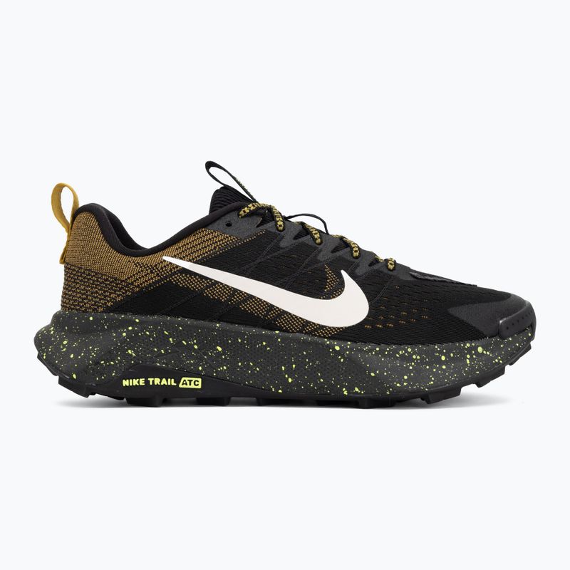 Кросівки для бігу чоловічі Nike Wildhorse 10 black/peat moss/volt ice/phantom 2