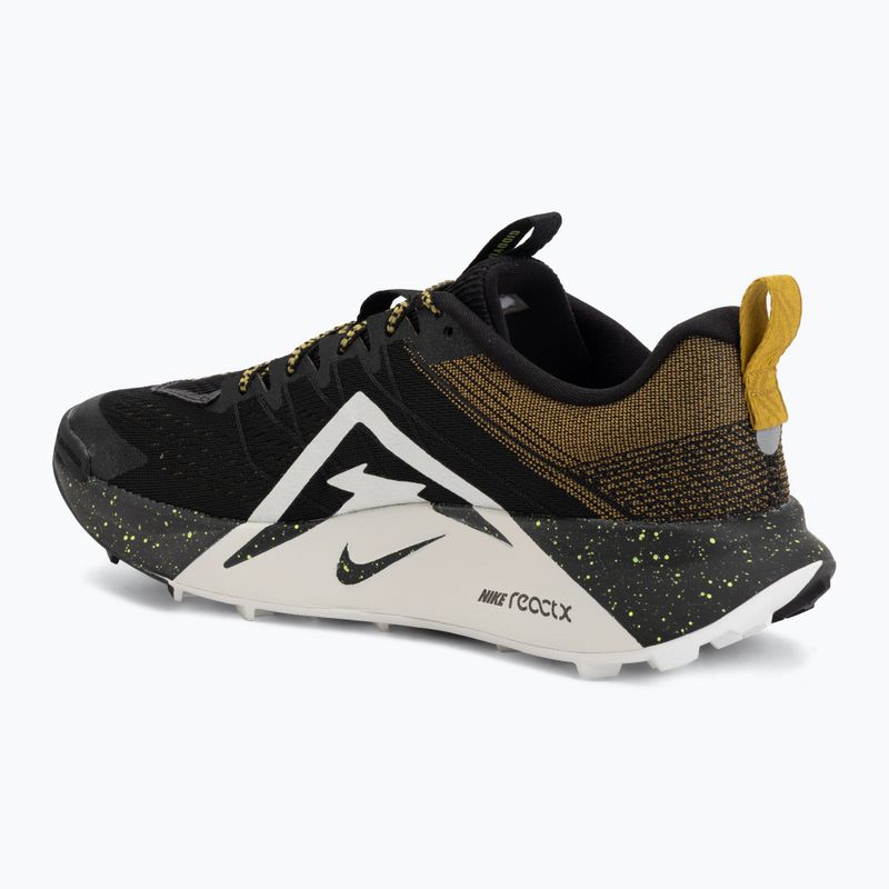 Кросівки для бігу чоловічі Nike Wildhorse 10 black/peat moss/volt ice/phantom 3