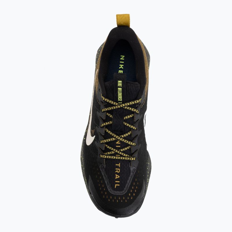 Кросівки для бігу чоловічі Nike Wildhorse 10 black/peat moss/volt ice/phantom 5