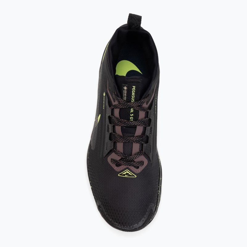 Чоловічі бігові кросівки Nike Pegasus Trail 5 GORE-TEX black/phantom/tattoo/volt ice 5