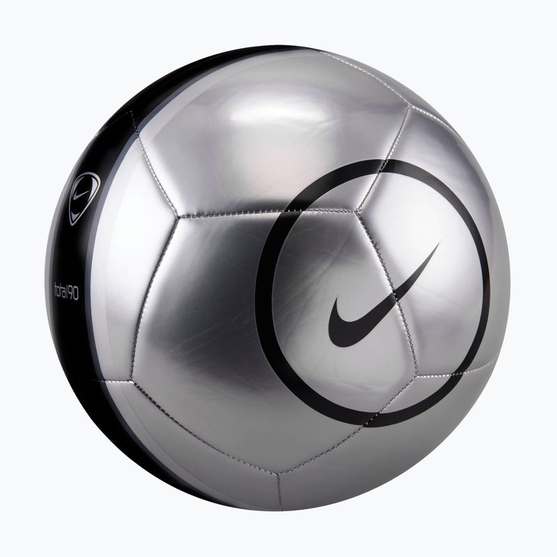 М'яч футбольний Nike Academy T90 Metallic '26 metallic silver/black/black розмір 5 2