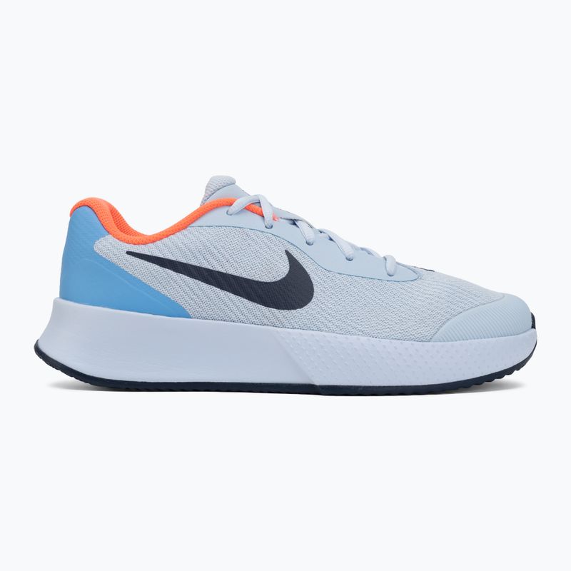 Кросівки чоловічі Nike Vapor Lite 3 Clay hydrogen blue/hot lava/midnight navy 2