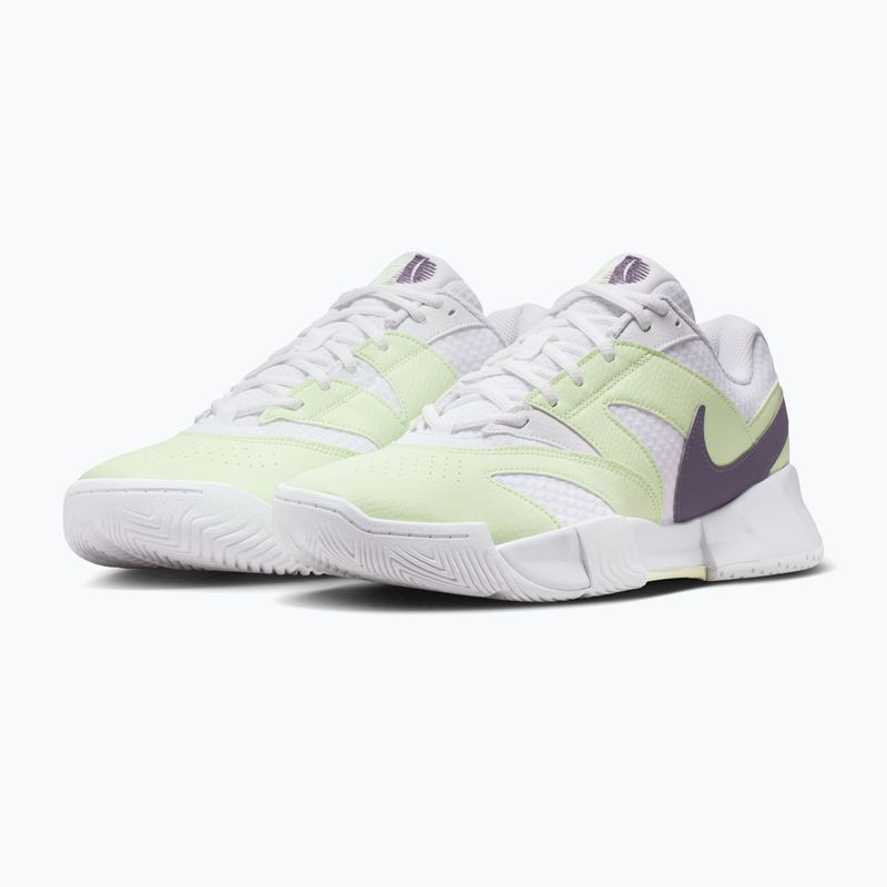 Кросівки чоловічі Nike Court Lite 4 white/volt tint/dark raisin 3