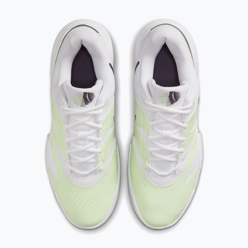 Кросівки чоловічі Nike Court Lite 4 white/volt tint/dark raisin 5
