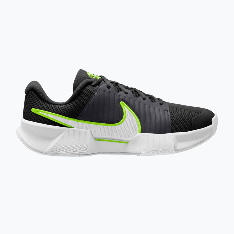 Кросівки тенісні чоловічі Nike GP Challenge Pro black/anthracite/volt 8