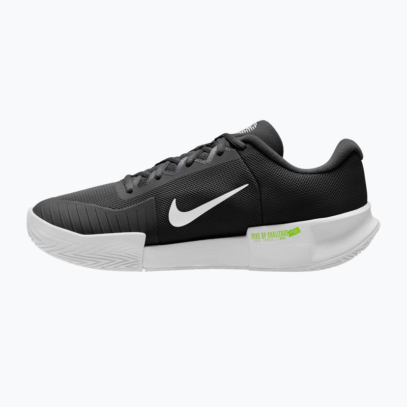 Кросівки тенісні чоловічі Nike GP Challenge Pro black/anthracite/volt 9