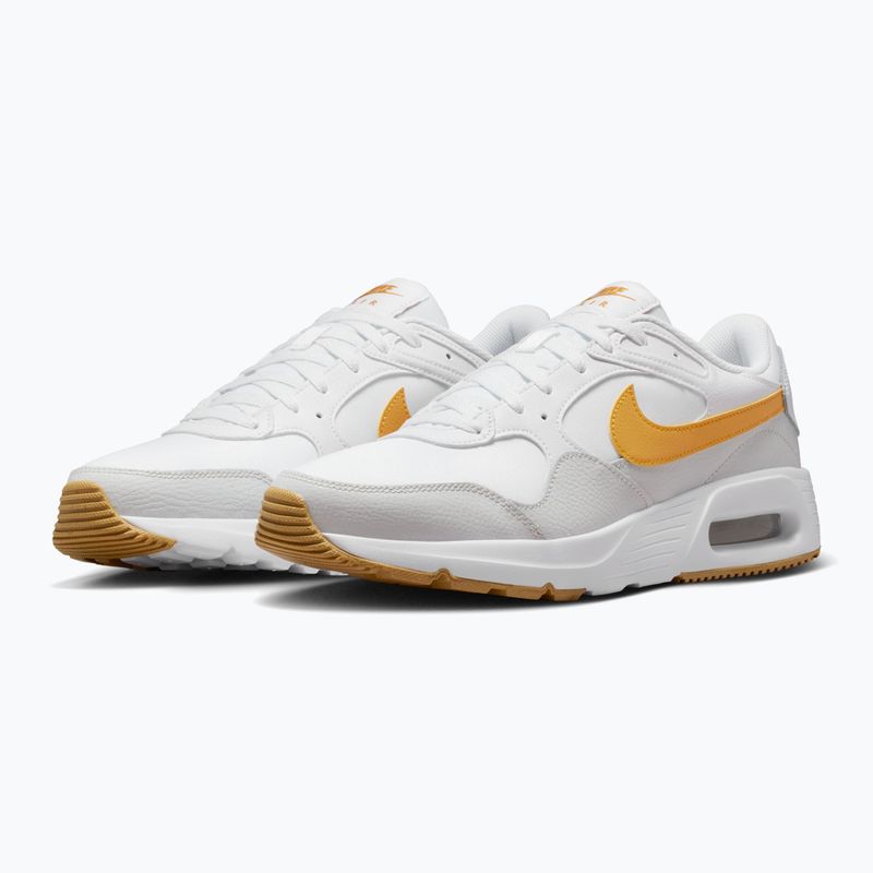 Кросівки чоловічі Nike Air Max SC white/photon dust/gold leaf 3