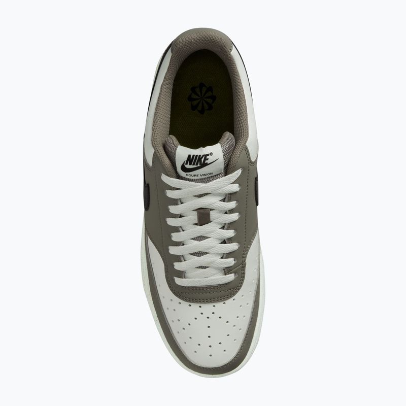 Кросівки чоловічі Nike Court Vision Low summit white/silver sage/black 6