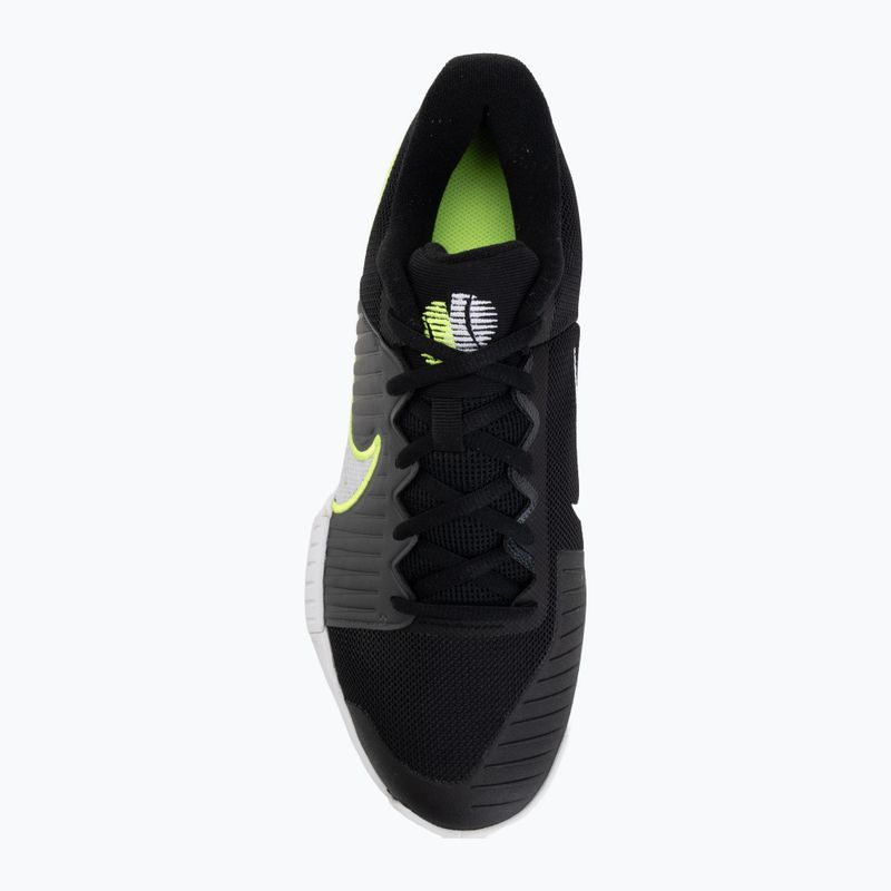 Кросівки тенісні чоловічі Nike GP Challenge Pro black/anthracite/volt 5