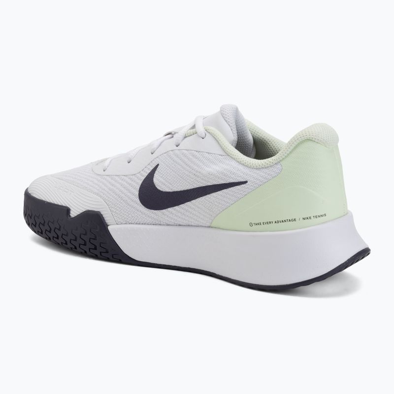 Кросівки тенісні чоловічі Nike Vapor Lite 3 white/volt tint/dark raisin 3