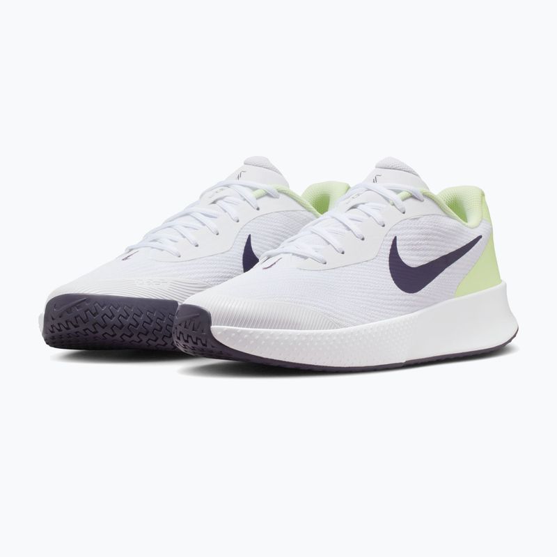 Кросівки тенісні чоловічі Nike Vapor Lite 3 white/volt tint/dark raisin 3