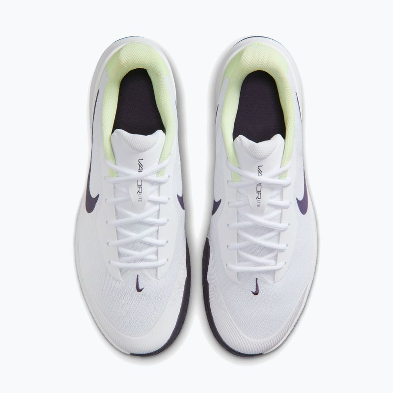 Кросівки тенісні чоловічі Nike Vapor Lite 3 white/volt tint/dark raisin 5