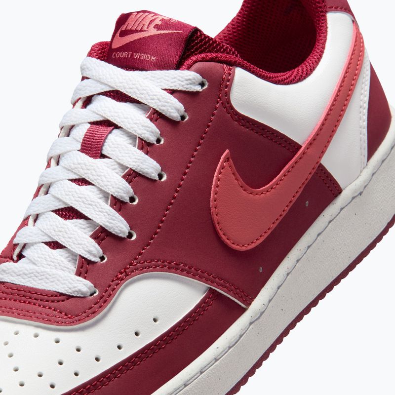 Кросівки жіночі Nike Court Vision Low team red/white/adobe 8