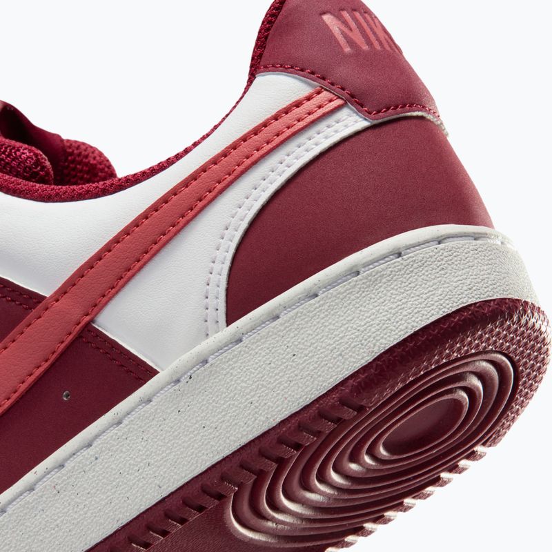 Кросівки жіночі Nike Court Vision Low team red/white/adobe 9
