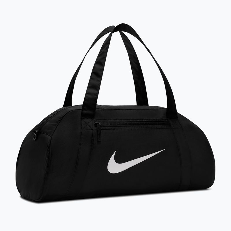 Жіноча тренувальна сумка Nike Gym Club 24 l black/black/white 2