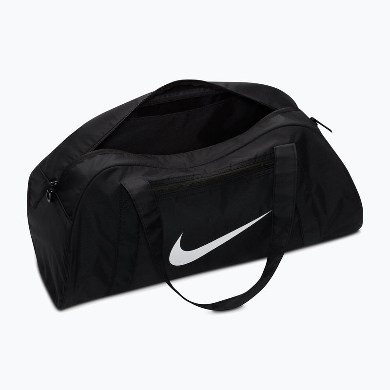 Жіноча тренувальна сумка Nike Gym Club 24 l black/black/white 4